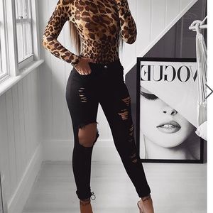 Fashion Nova Ripped Jeans